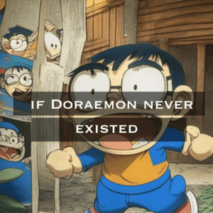nobita with doraemon