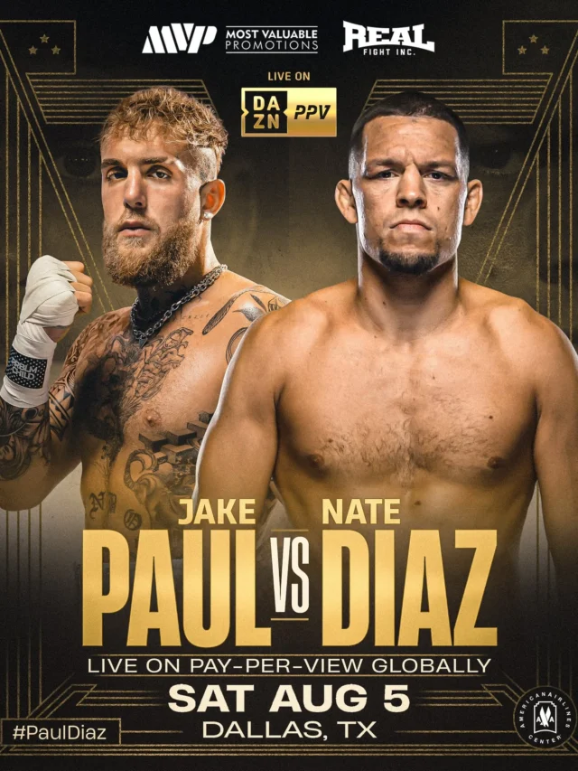 Jake Paul vs Nate Diaz